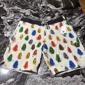Vissla Lost Souls 18.5" Men's 32 Boardshorts Nathan Kostechko Collab